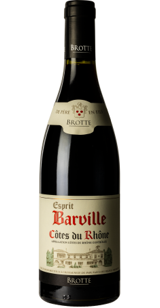 Brotte - Esprit de Barville rouge Côtes du Rhône Rouge 2020