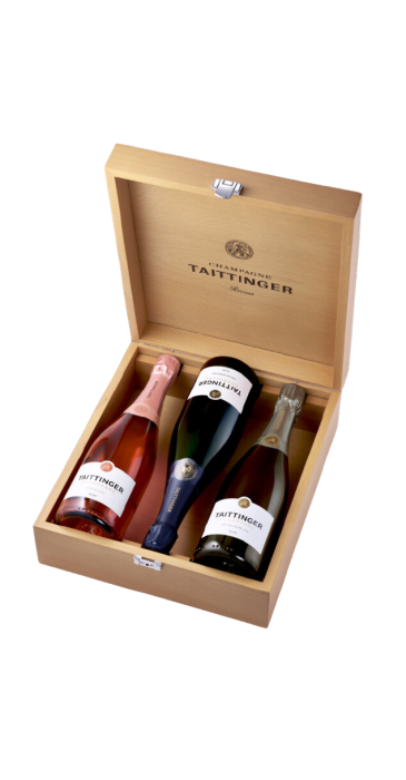 Taittinger Coffret "Prestige" 3 bouteilles