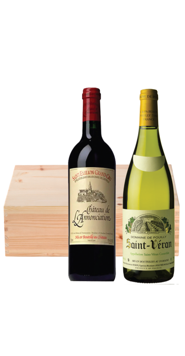 Coffret Vin "Duo Rouge et Blanc"