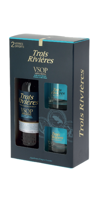 Coffret Rhum "Trois Rivières VSOP"