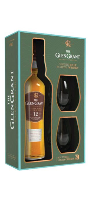 Coffret Whisky "Glen Grant 12 ans"