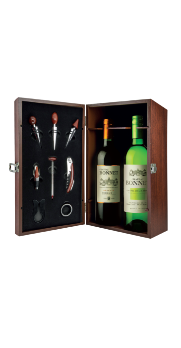 Coffret Vin "Sommelier 2 bouteilles"