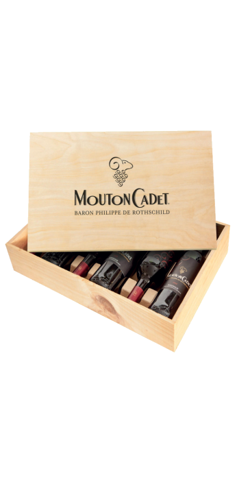 Coffret Vin "Mouton Cadet 6 bouteilles"
